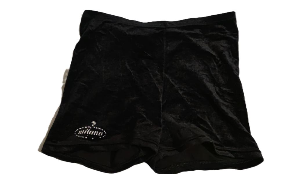 Super zacht en comfy gymshortje MILANO maat 38, Sports & Fitness, Gymnastique, Enlèvement ou Envoi, Utilisé, Noir, Collant de gymnastique