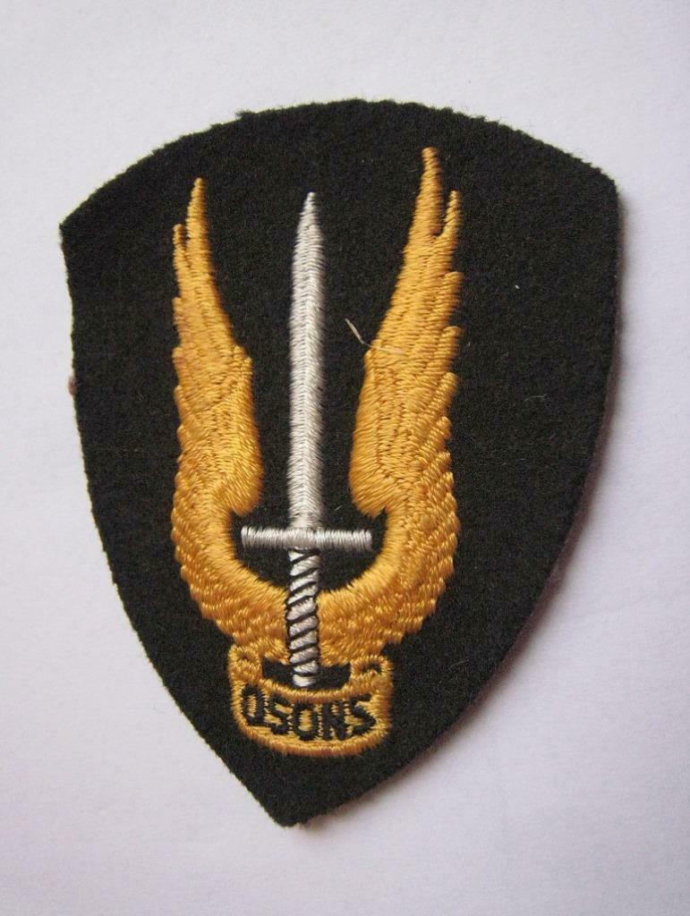 Militaria Ecusson Armée Française "Osons" F301, Collections, Enlèvement ou Envoi, Armée de terre, Emblème ou Badge