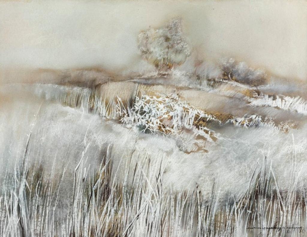 Beatrice PAPEIANS DE MORCHOVEN (1943): Landschap (85 x 70cm), Enlèvement