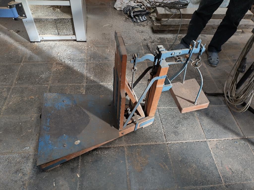 bascule met gewichten, Enlèvement
