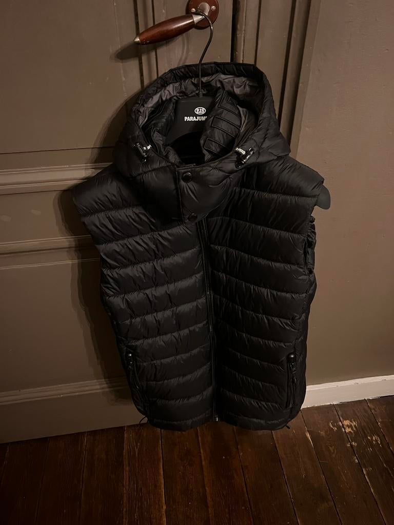 Superdry mouwloos donsjack maat M, Superdry, Nieuw, Maat 38/40 (M), Zwart