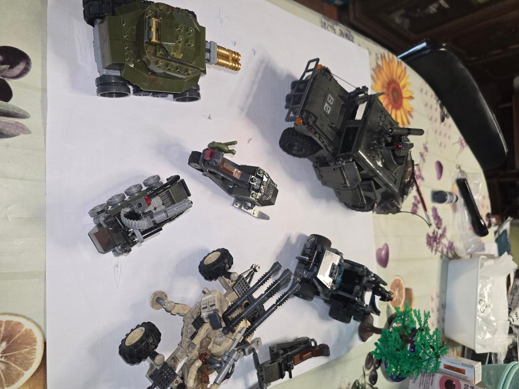 divers mobiles Lego militaire, Enlèvement, Utilisé, Ensemble complet, Lego