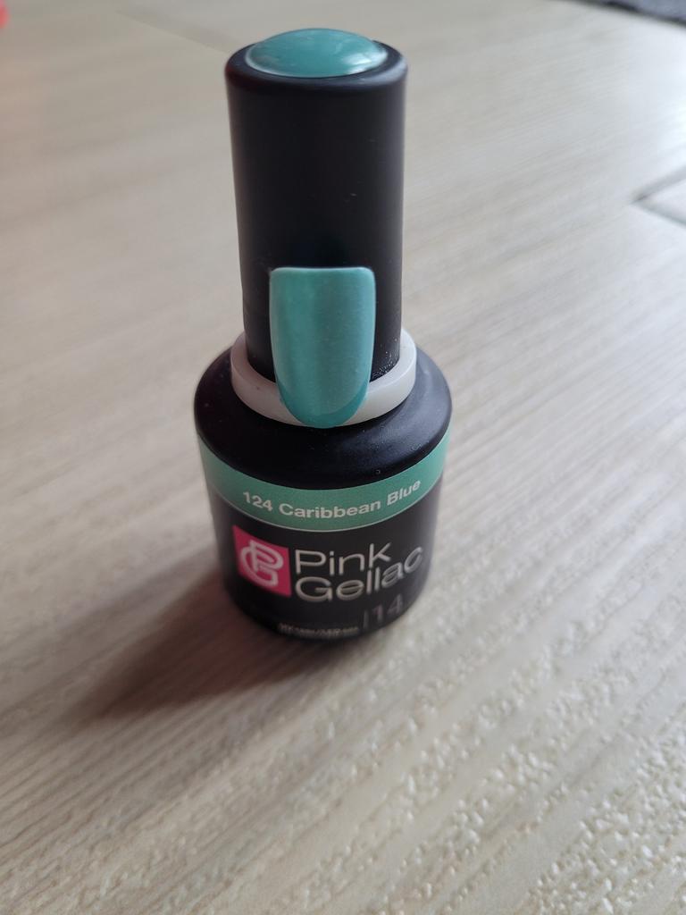Pink gellac 124 caribbean bleu, Enlèvement ou Envoi, Utilisé