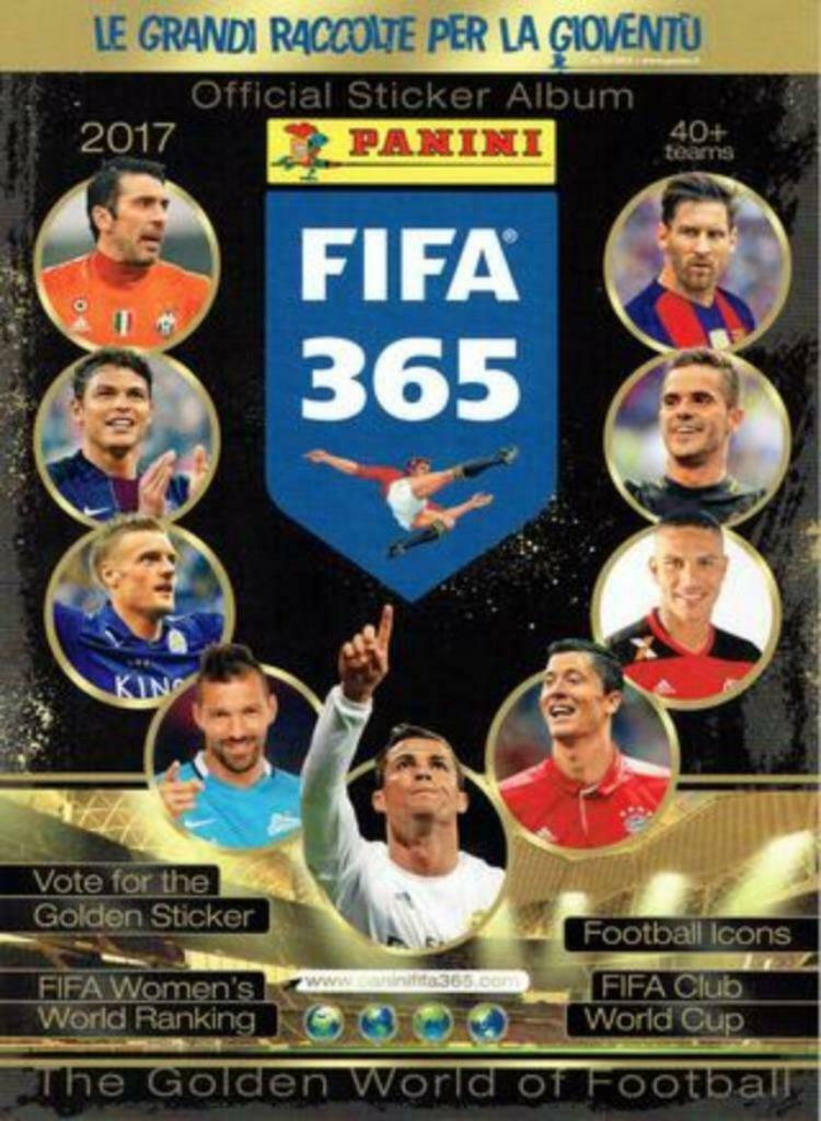 Panini stickers FIFA 365 2017, Collections, Articles de Sport & Football, Envoi, Neuf, Affiche, Image ou Autocollant