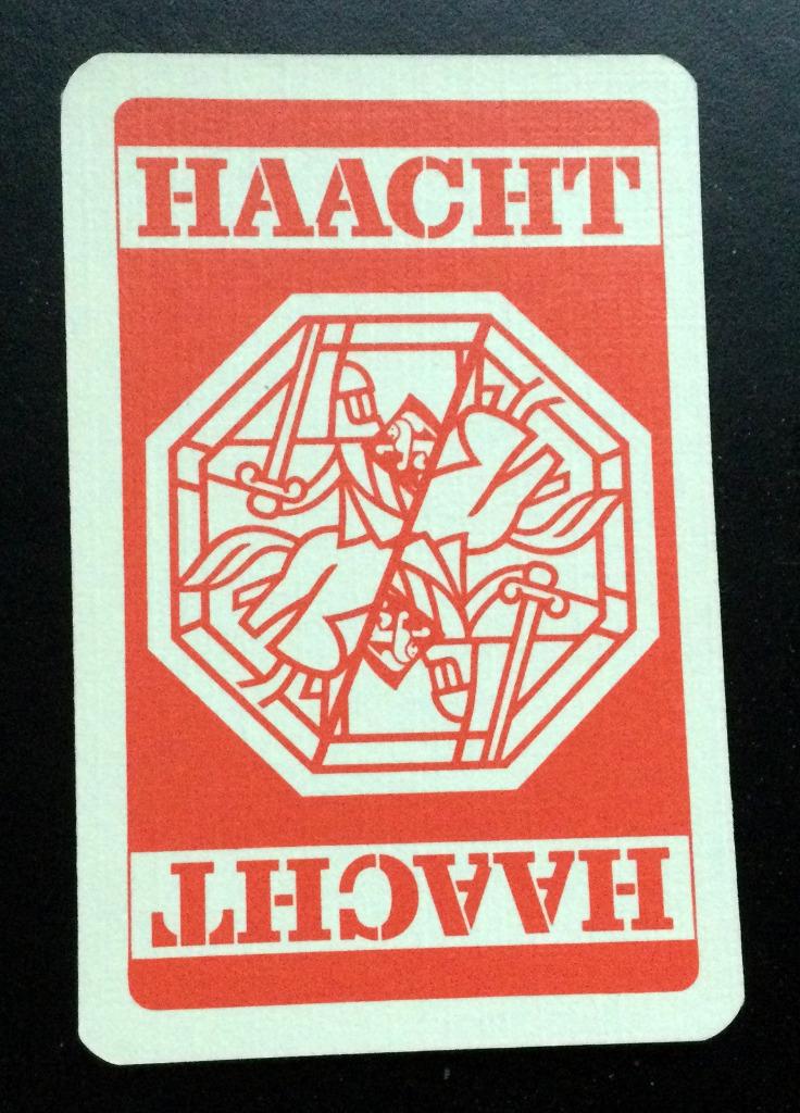 bier brouwerij Haacht losse speelkaart 1, Verzamelen, Ophalen of Verzenden, Zo goed als nieuw, Speelkaart(en)