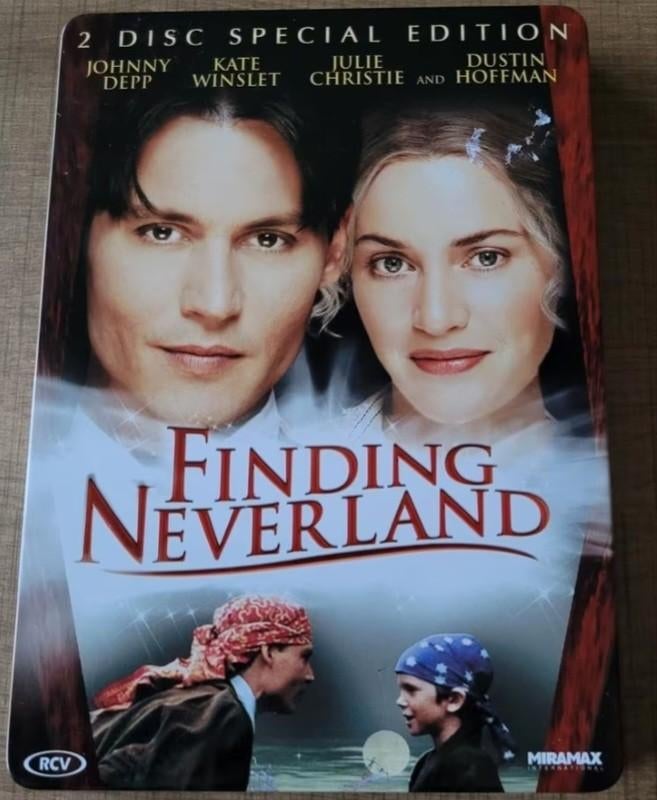 Finding Neverland - Steel Case edition - 2 discs, CD & DVD, DVD | Aventure, À partir de 6 ans, Enlèvement ou Envoi, Comme neuf