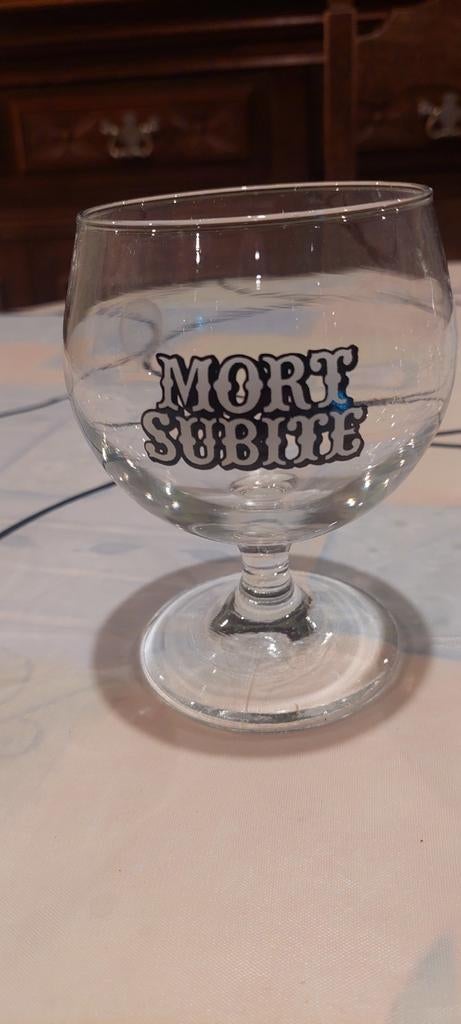 6 mooie glazen mort subite, Enlèvement ou Envoi, Comme neuf