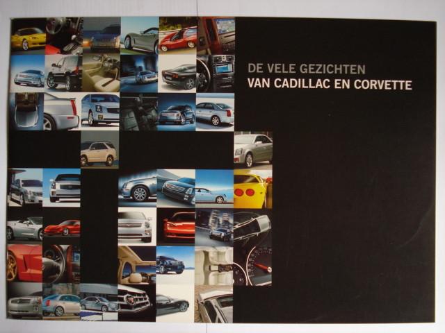 Cadillac/Corvette gamma 2007 Brochure Catalogue Prospekt 12p, Envoi, Comme neuf, Chevrolet