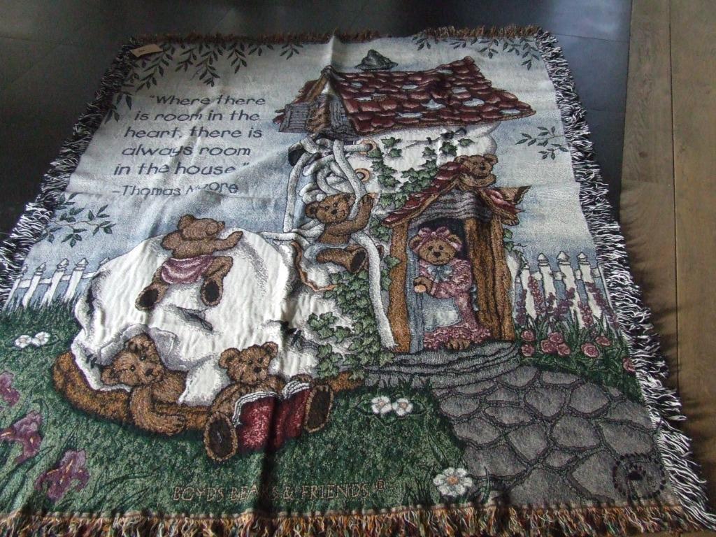 Schitterende grote berenplaid "boyds bears", Ophalen of Verzenden, Nieuw, Overige typen, Overige merken