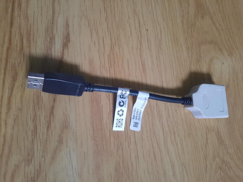Adaptateur Displayport A DVi, Enlèvement ou Envoi, Utilisé