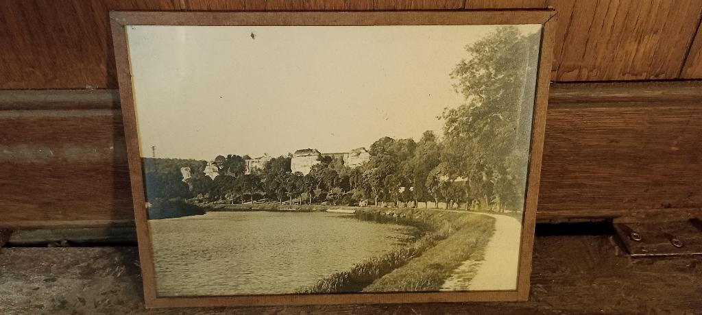 Photo ancienne paysage de rivière 24x18 cm n147, Enlèvement ou Envoi, Photo