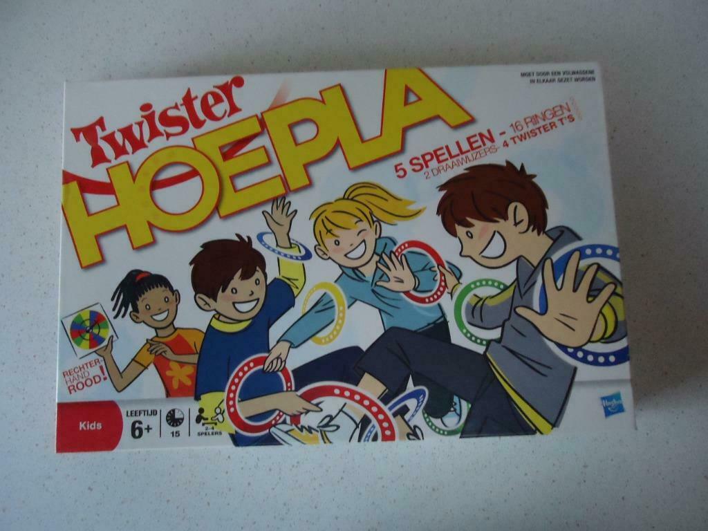 "Twister Hoepla"  van Hasbro in Nieuwe Staat !, Ophalen of Verzenden, Zo goed als nieuw, Hasbro