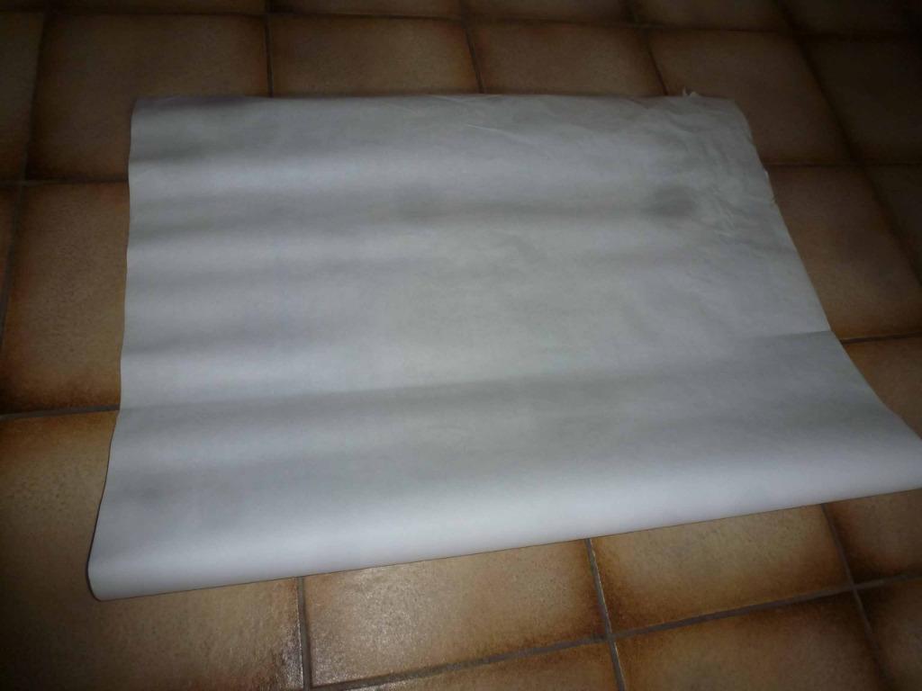 rouleau de papier pour table à dessin, Bricolage & Construction, Bâches & Films, Enlèvement ou Envoi, Utilisé, 15 m² ou plus, Autres types