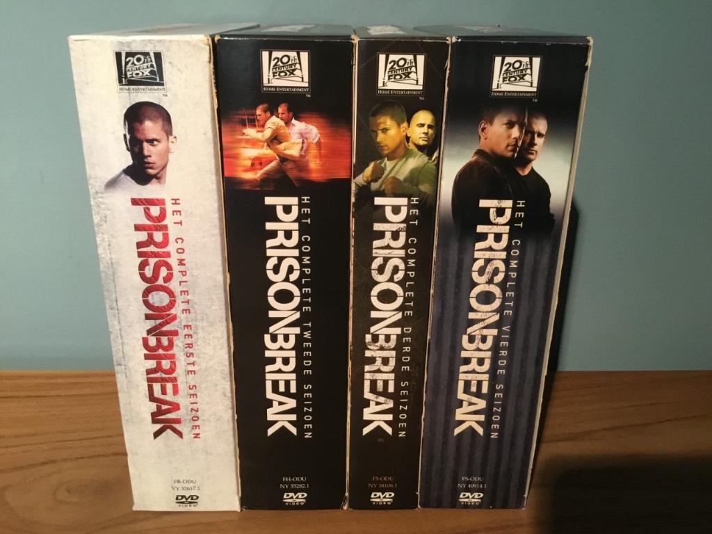 prison break 4 seizoenen, Boxset, Ophalen of Verzenden, Zo goed als nieuw, Actie en Avontuur