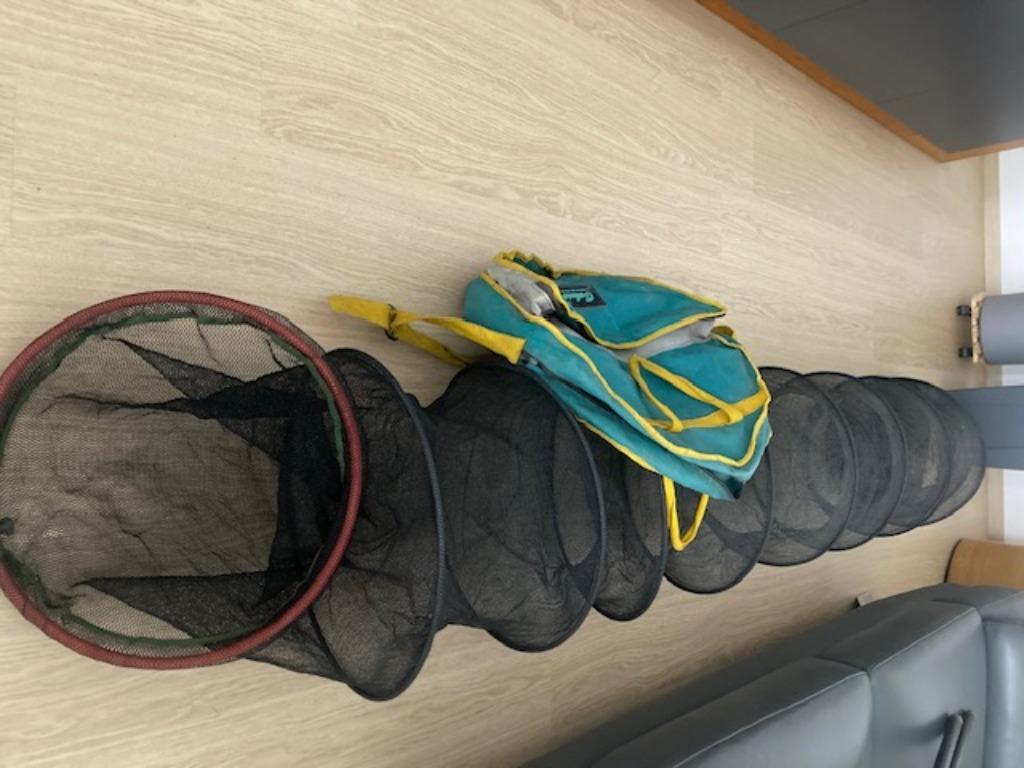 sac pour bourriche + bourriche, Enlèvement, Utilisé