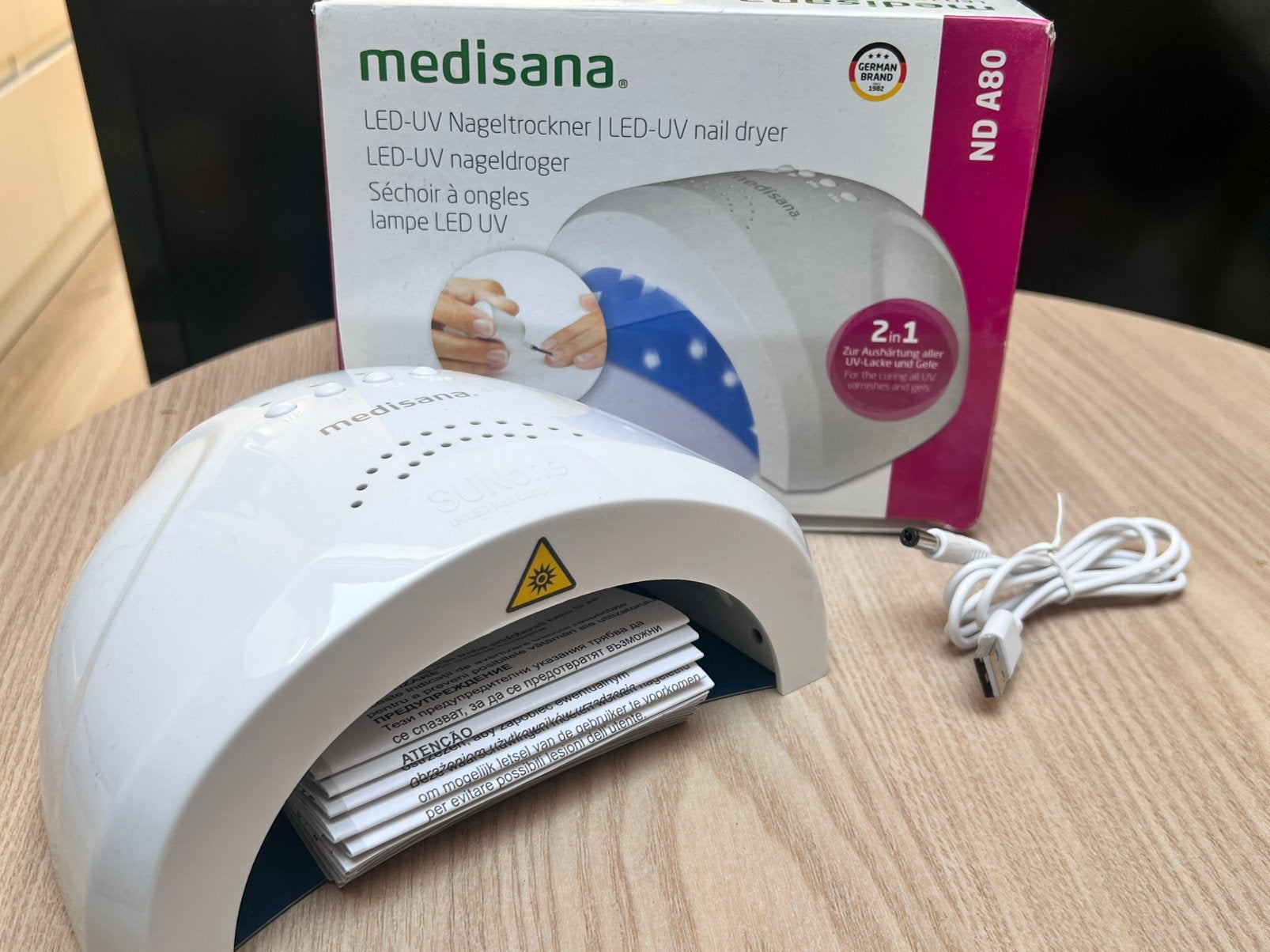 LED-UV-lamp, Ophalen, Zo goed als nieuw