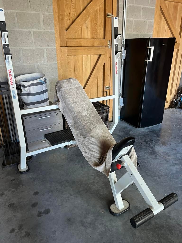 #Fitness#, Sport en Fitness, Fitnessmaterialen, Ophalen, Zo goed als nieuw, Fitnessbank