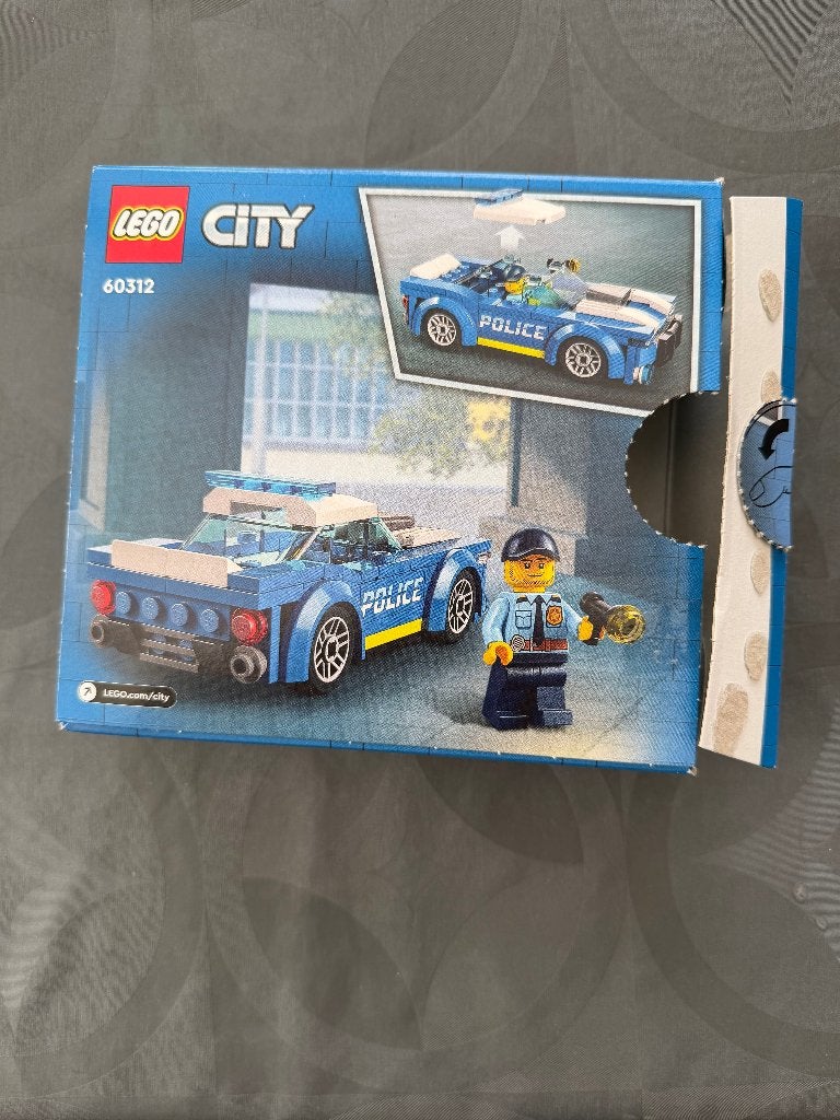 60312 LEGO City Police Car, City, Lego, Ensemble complet, Comme neuf