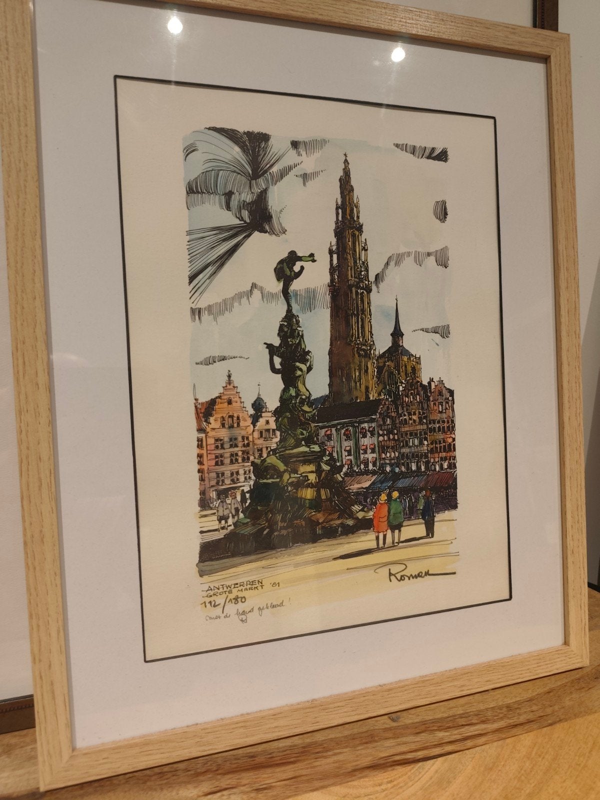 THOMAS ROMAN, Antiek en Kunst, Ophalen of Verzenden