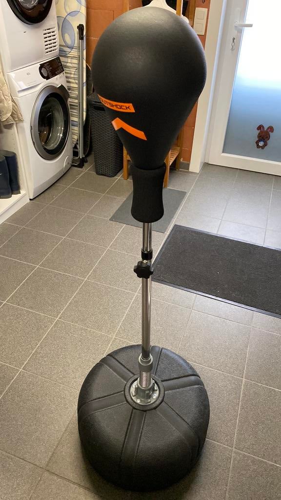 Boksbal met handschoenen, Enlèvement, Comme neuf, Punching-ball