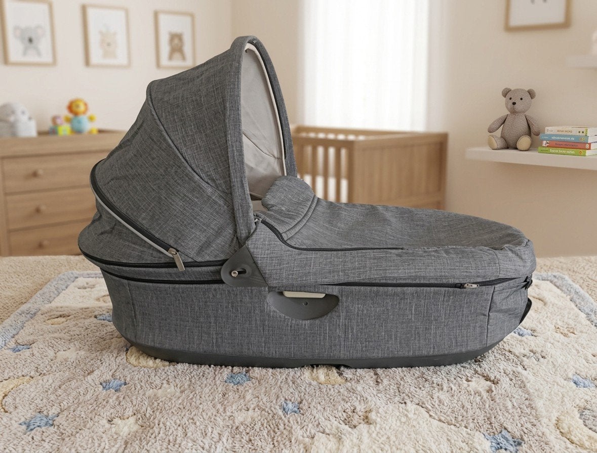 Reiswieg van Stokke Crusi, Kinderen en Baby's, Ophalen