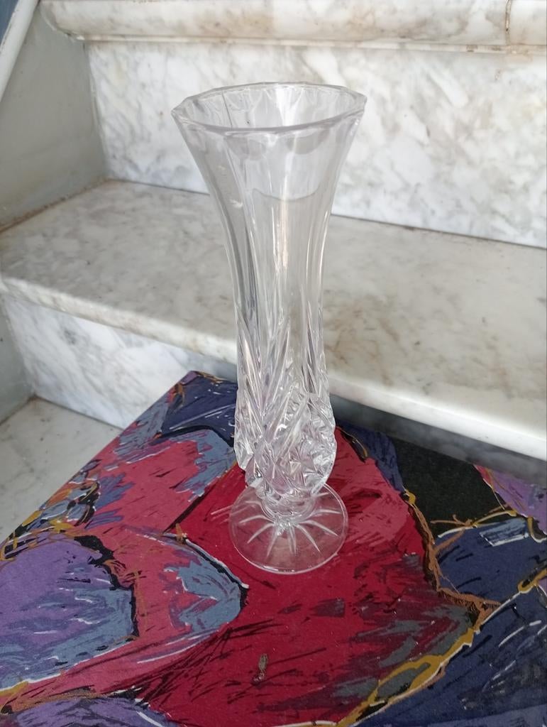 Antieke glazen vaas, Antiek en Kunst, Ophalen of Verzenden