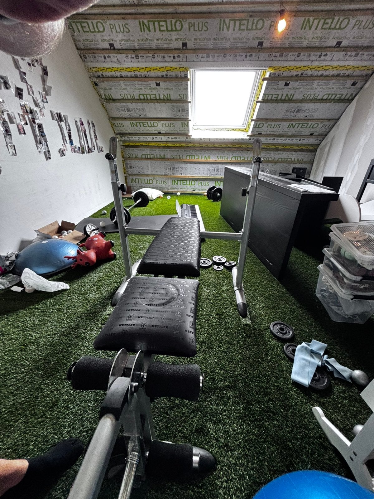 Kettler bench press, Bras, Centrale électrique, Enlèvement, Utilisé