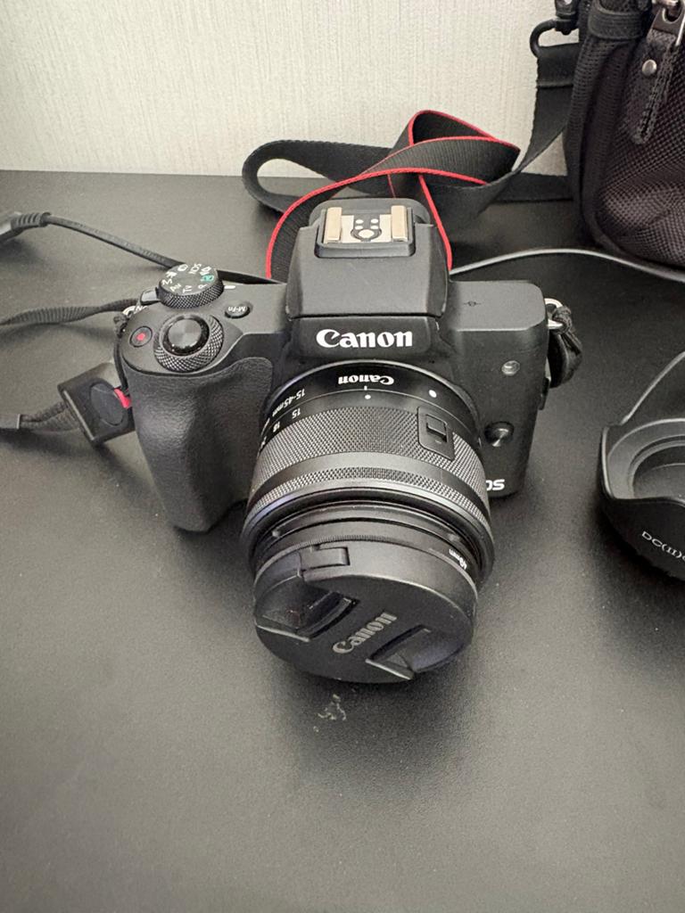 Canon EOS M50 Mark II, Ophalen of Verzenden, Zo goed als nieuw, Compact, Canon