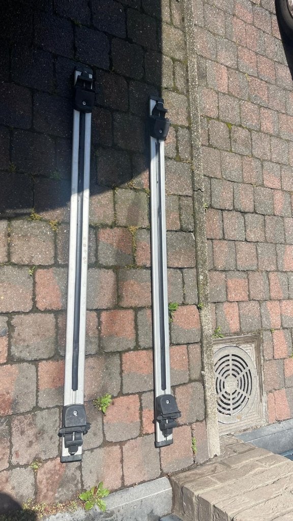 Pack 2 Barres Toit Farad + 2 Porte-Vélos d'origine BMW, Autos : Divers, Porte-vélos, Comme neuf, Enlèvement