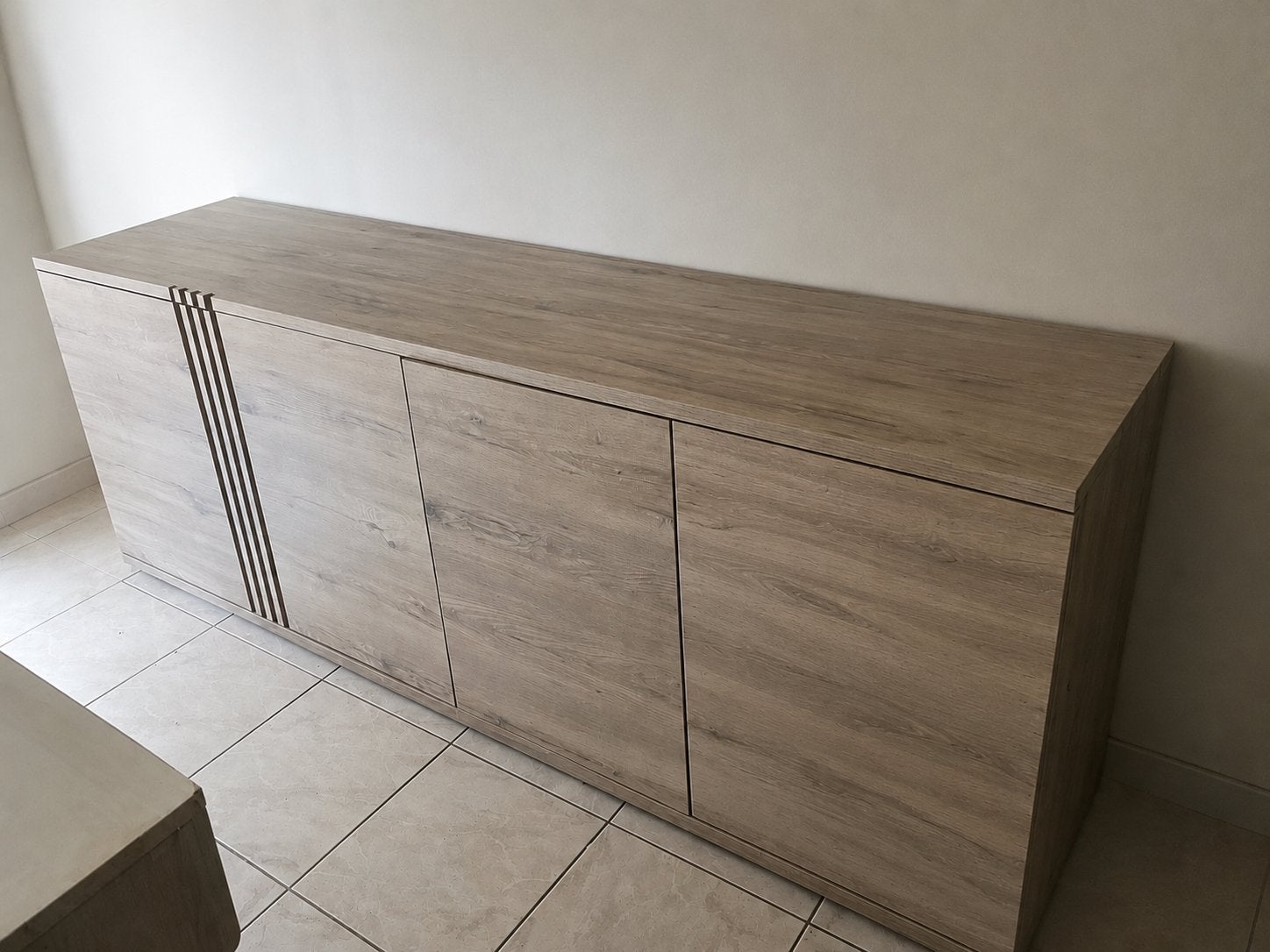 Dressoir met eetplaats, Ophalen, Gebruikt, 6 tot 8 stoelen