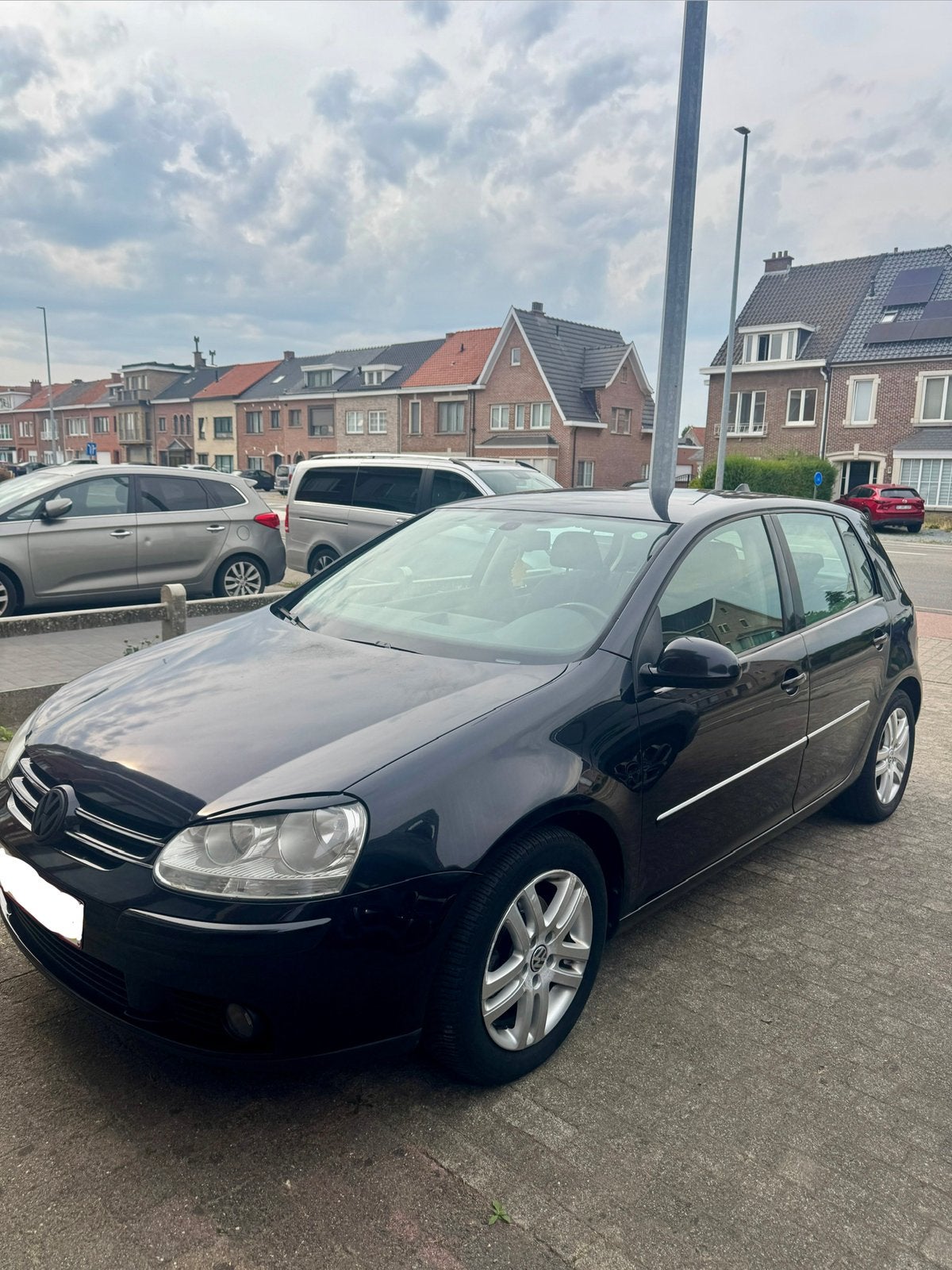 Golf 5 1.4 bsnzine 2008, Auto's, Voorwielaandrijving, Stof, Zwart, Zwart