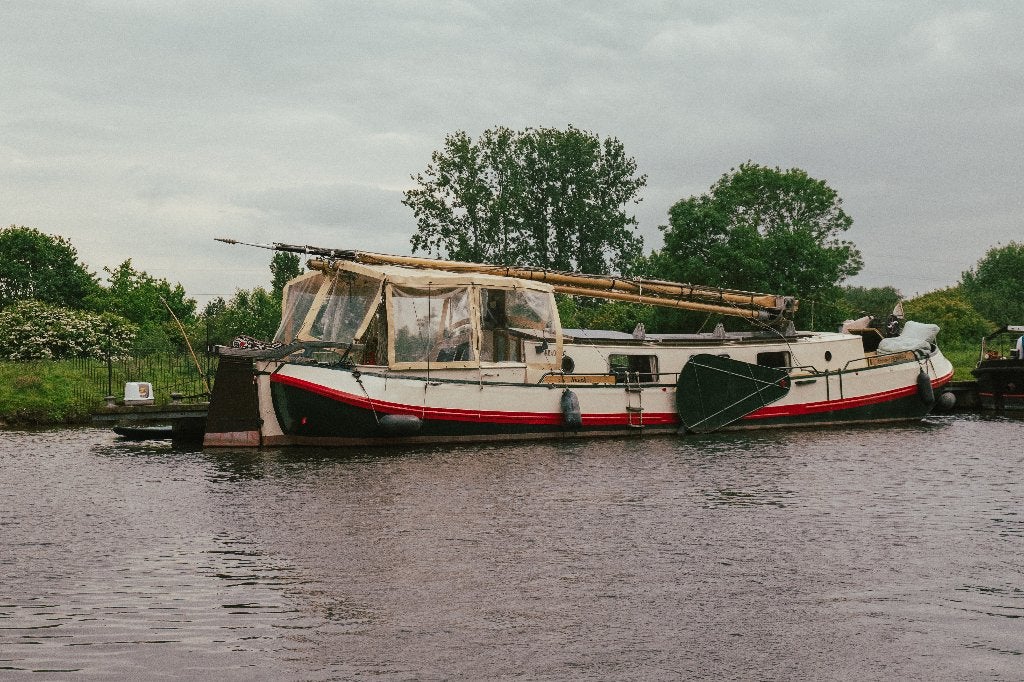 woonschip, 50 cm, Staal, Binnenboordmotor, 1.80 meter