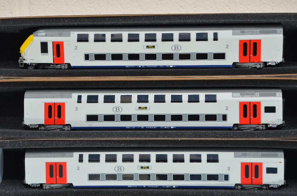L.S.Modelts 43 512-AC-2 voitures M6-SNCB +voiture pilote M6, Enlèvement ou Envoi, Utilisé