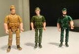 Drie militaire actiefiguren van de Bravo Company, Ophalen of Verzenden, Zo goed als nieuw