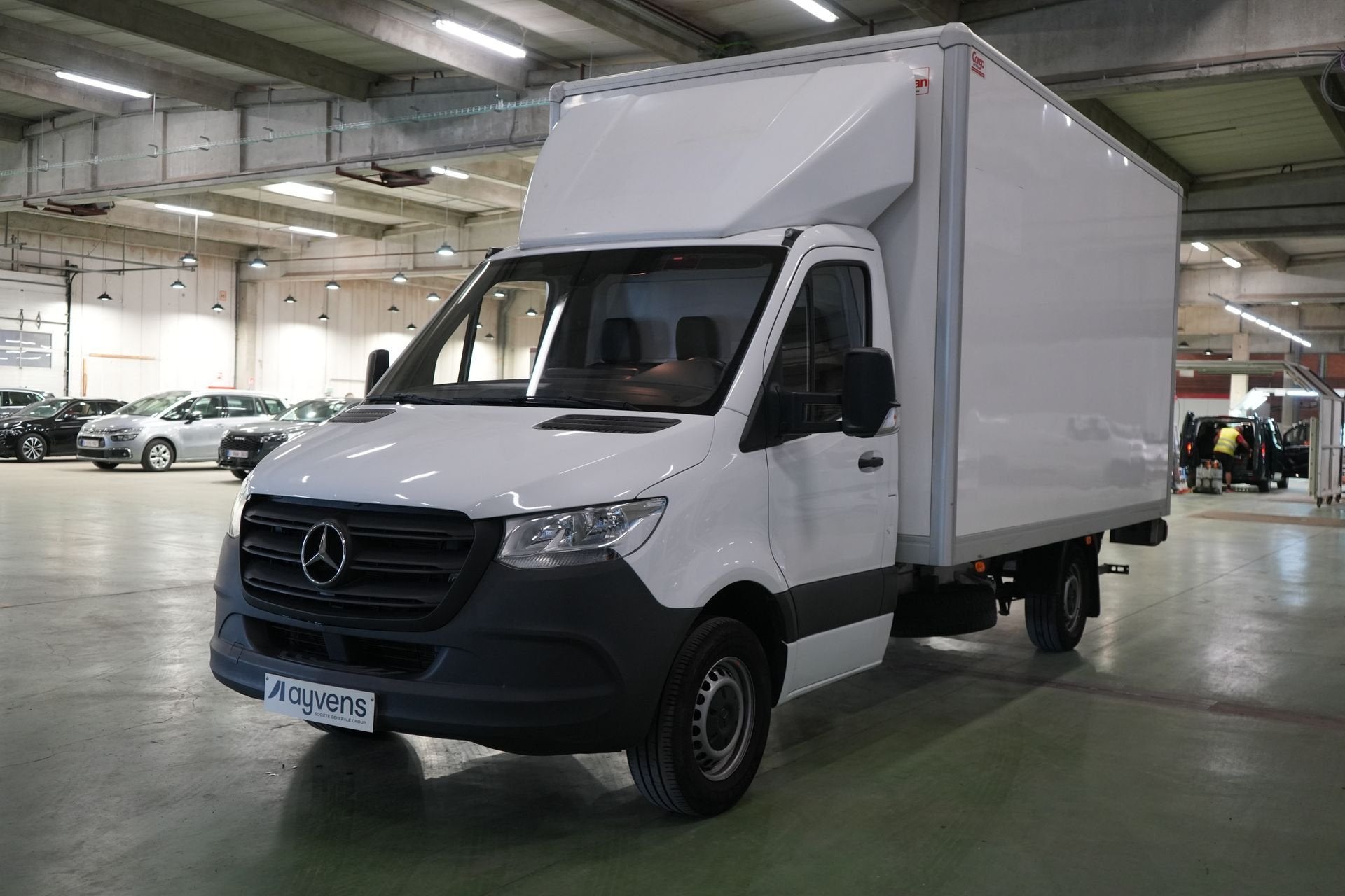 (2ECS585) MERCEDES-BENZ SPRINTER, Autos, Camionnettes & Utilitaires, Achat, 3 places, Carnet d'entretien, https://public.car-pass.be/vhr/caf6d9be-08df-44e4-bb9a-f14aa1cb5963