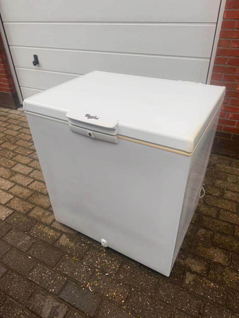 Whirlpool diepvries, Elektronische apparatuur, Vriezers en Diepvrieskisten, Ophalen, Gebruikt, Vrijstaand, Vrieskist