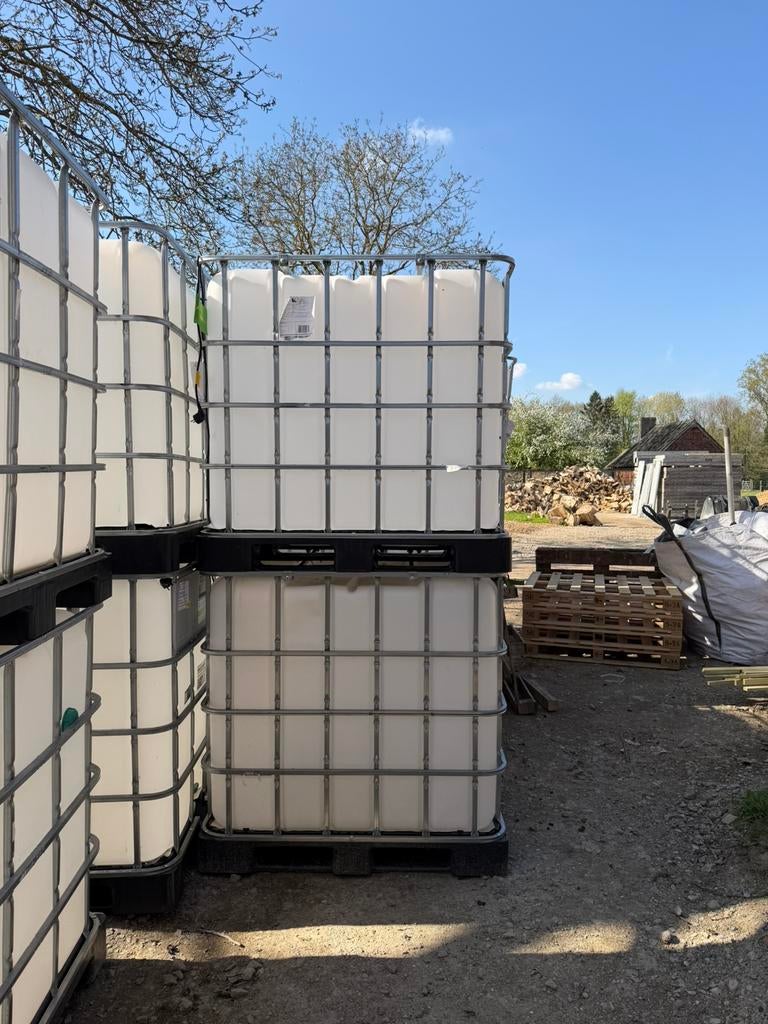 Ibc vaten, Ophalen, Zo goed als nieuw