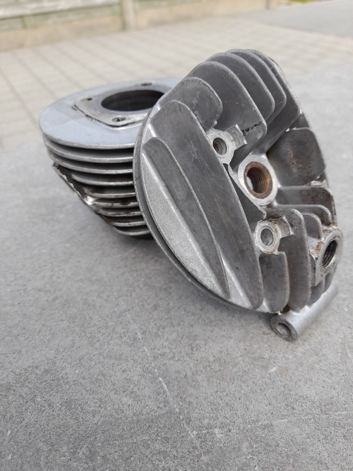 Zeldzaam! Originele Royal Nord 50cc Aluminium Cilinder culas, Fietsen en Brommers, Ophalen, Gebruikt, Motor, Royal nord