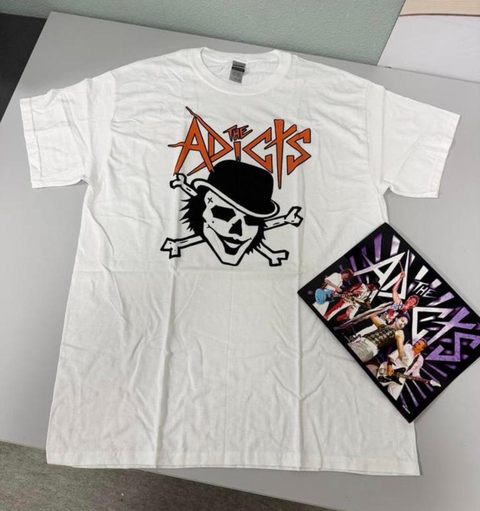 The Adicts punk T-shirt + Gratis Limited Print Maat L Nieuw, Ophalen of Verzenden, Nieuw, Kleding