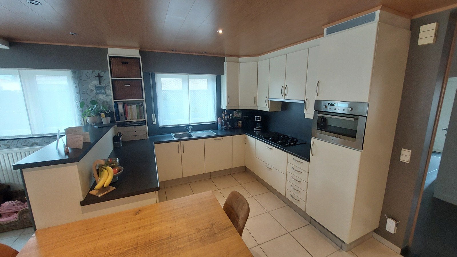 Deftige keuken te koop afm. ongeveer  3.00m x 3.00m x 2.40m, Huis en Inrichting, Ophalen, Gebruikt, U-keuken