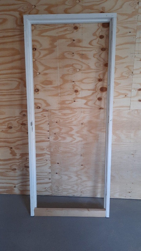 Kozijn Binnendeur, Doe-het-zelf en Bouw, Deurkozijn, Zo goed als nieuw, 150 tot 225 cm, Hout
