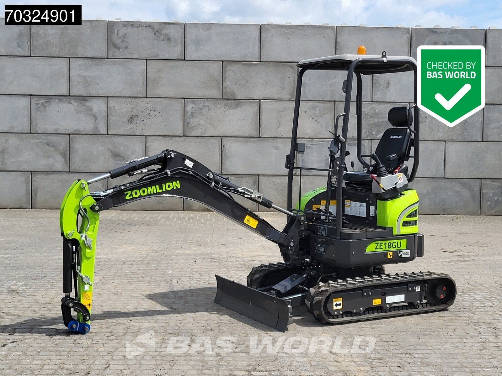 Zoomlion ZE18 GU KUBOTA ENGINE - CE CERTIFIED, Zakelijke goederen, Machines en Bouw | Kranen en Graafmachines, Graafmachine