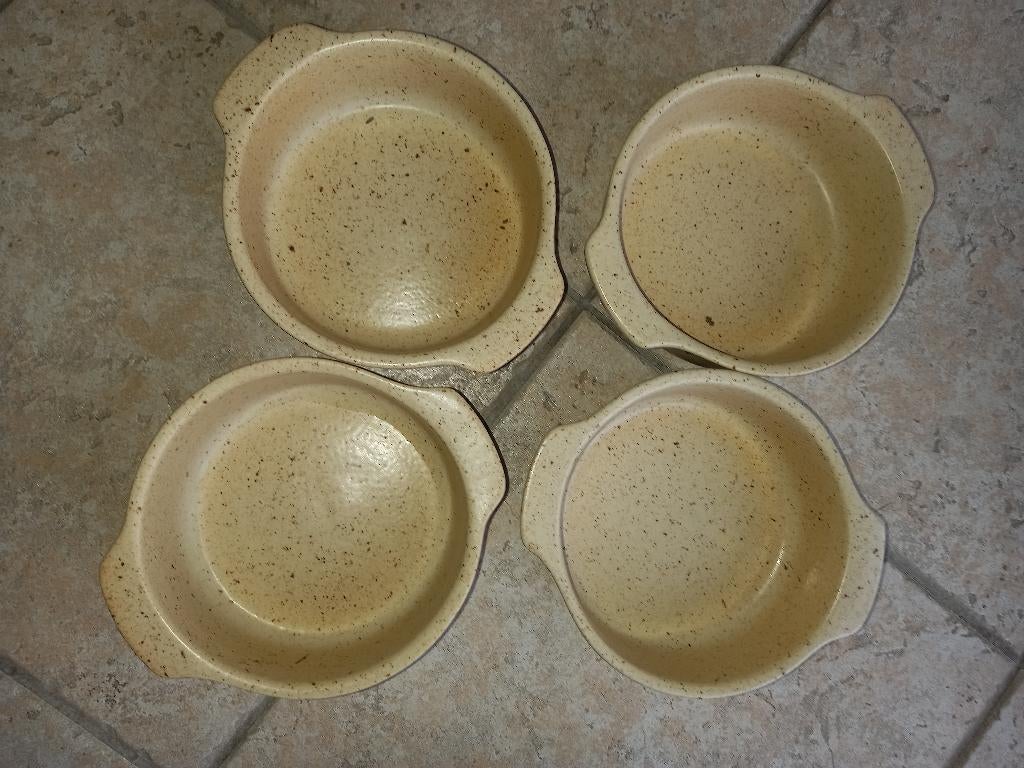 4 ramequins cassolette bols, Enlèvement ou Envoi