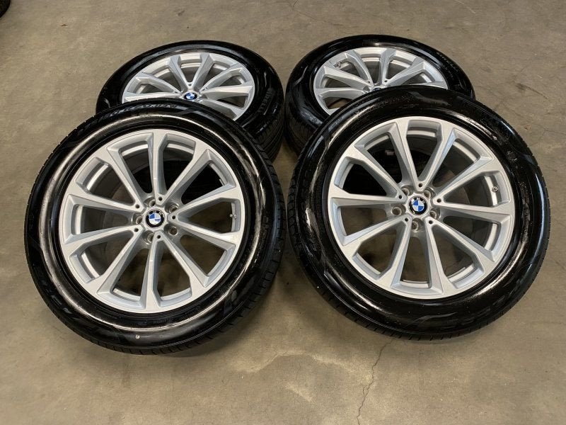 20 inch originele velgen + zomerbanden BMW X7 G07 styling 75, Gebruikt, -, 275 mm, -