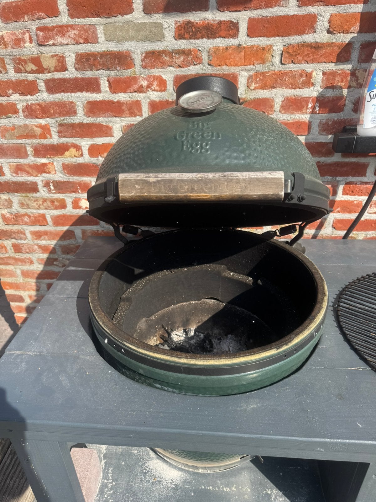 Big Green Egg  Large - weinig gebruikt, Tuin en Terras, Ophalen, Gebruikt