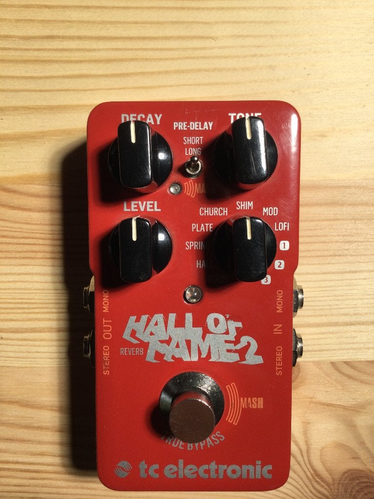 TC Electronic Hall of Fame HOF reverb gitaarpedaal, Muziek en Instrumenten, Effecten, Ophalen of Verzenden, Zo goed als nieuw