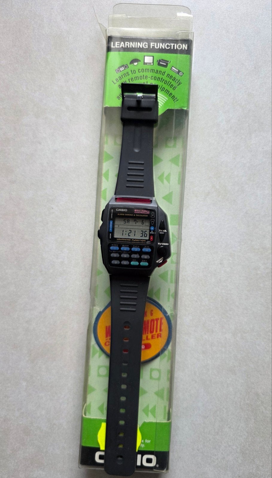 Casio horloge cmd40, Ophalen, Polshorloge, Kunststof, Zo goed als nieuw