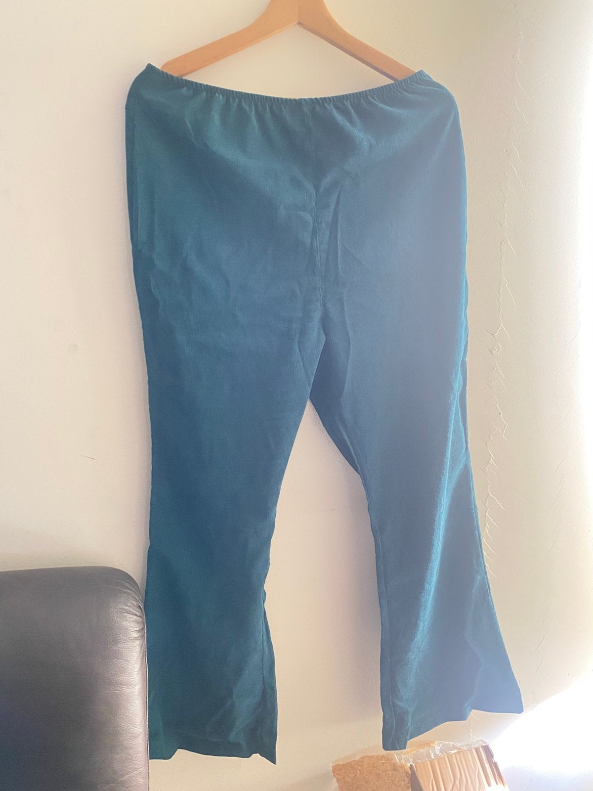Womens Pull On Linen Cotton High Waist Wide Leg Pants, Ophalen of Verzenden, Nieuw, Overige kleuren, Broek of Spijkerbroek