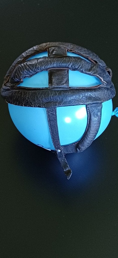 Oude worstenhelm, Sport en Fitness, Wielrennen, Ophalen of Verzenden, Gebruikt, Helm