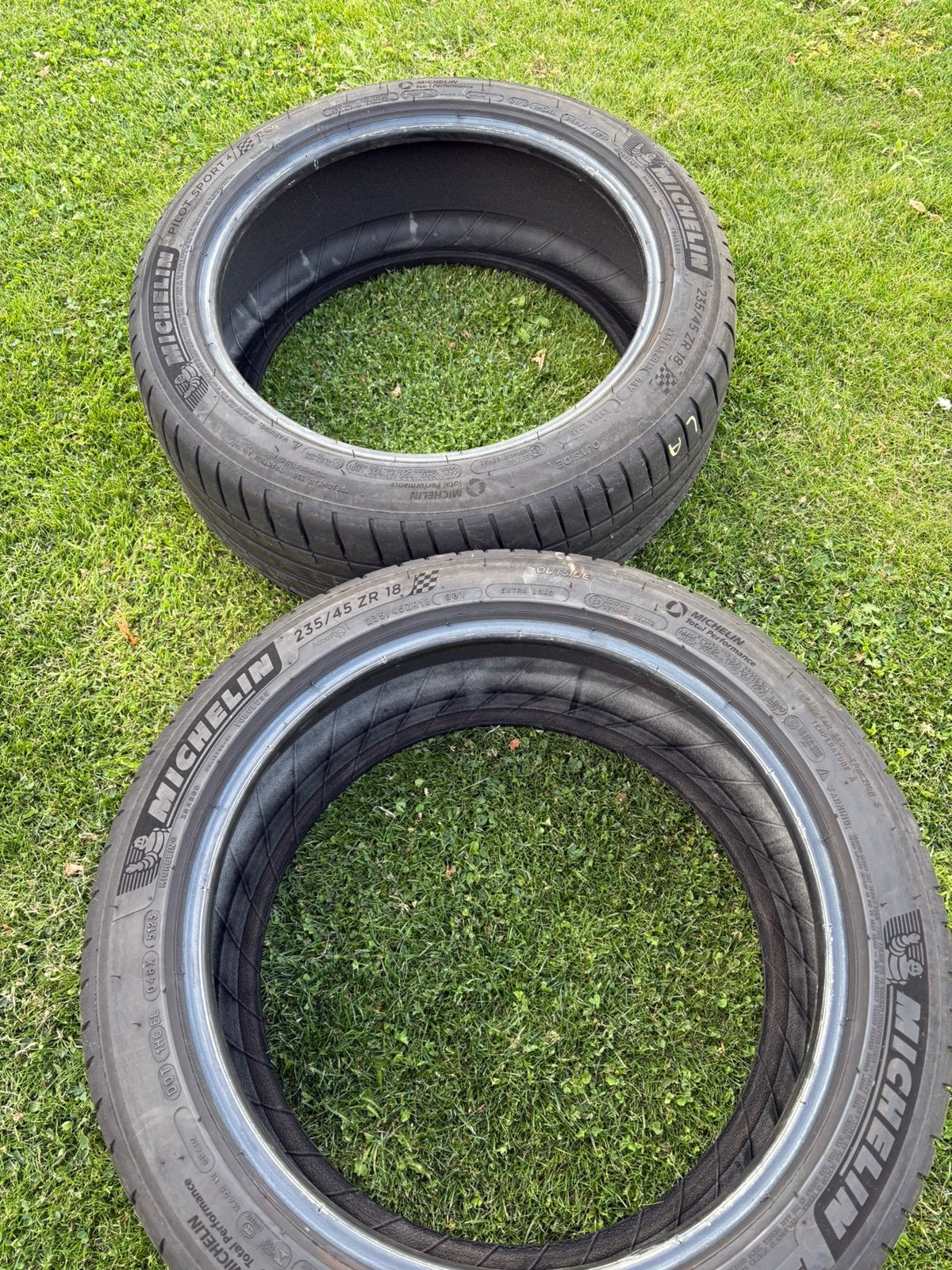 2x Michelin Pilot Sport 4 – 235/45 ZR18 98Y (Extra Load), Ophalen, Zomerbanden